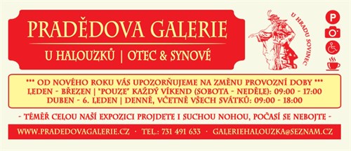 Galerie U Halouzků - Provozní Doba